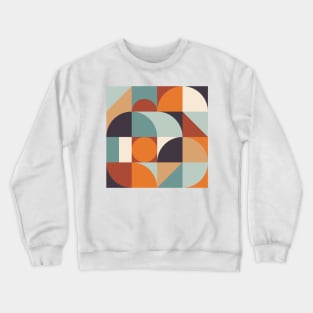 Bauhaus Inspired Pattern Crewneck Sweatshirt